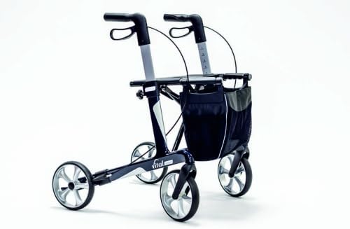 Russka Vital Carbon 62 Rollator Sapphire Blue