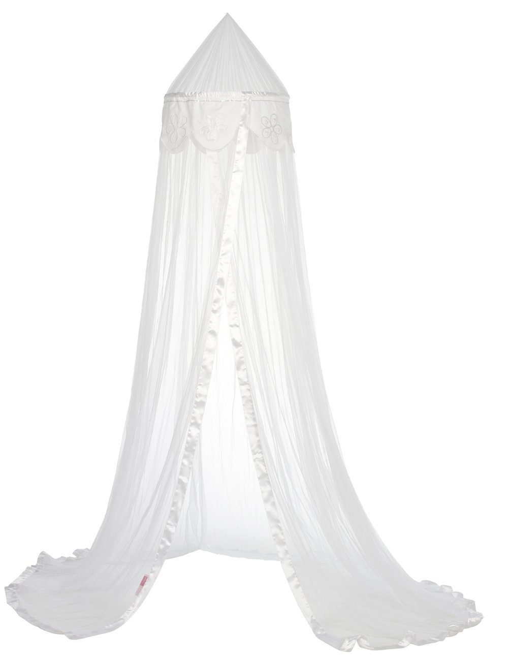 Taftan MK 068 Beads Flower Mosquito Net for Cot Bed To Small, Available in 6 Colours