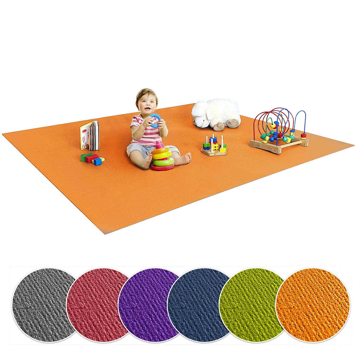 Ehrenkind® made in Germany non-slip crawling mat, Oeko-Tex mats sizes S-XL