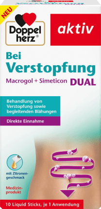 Doppelherz Liquid sticks for constipation 10 pieces, 200 ml
