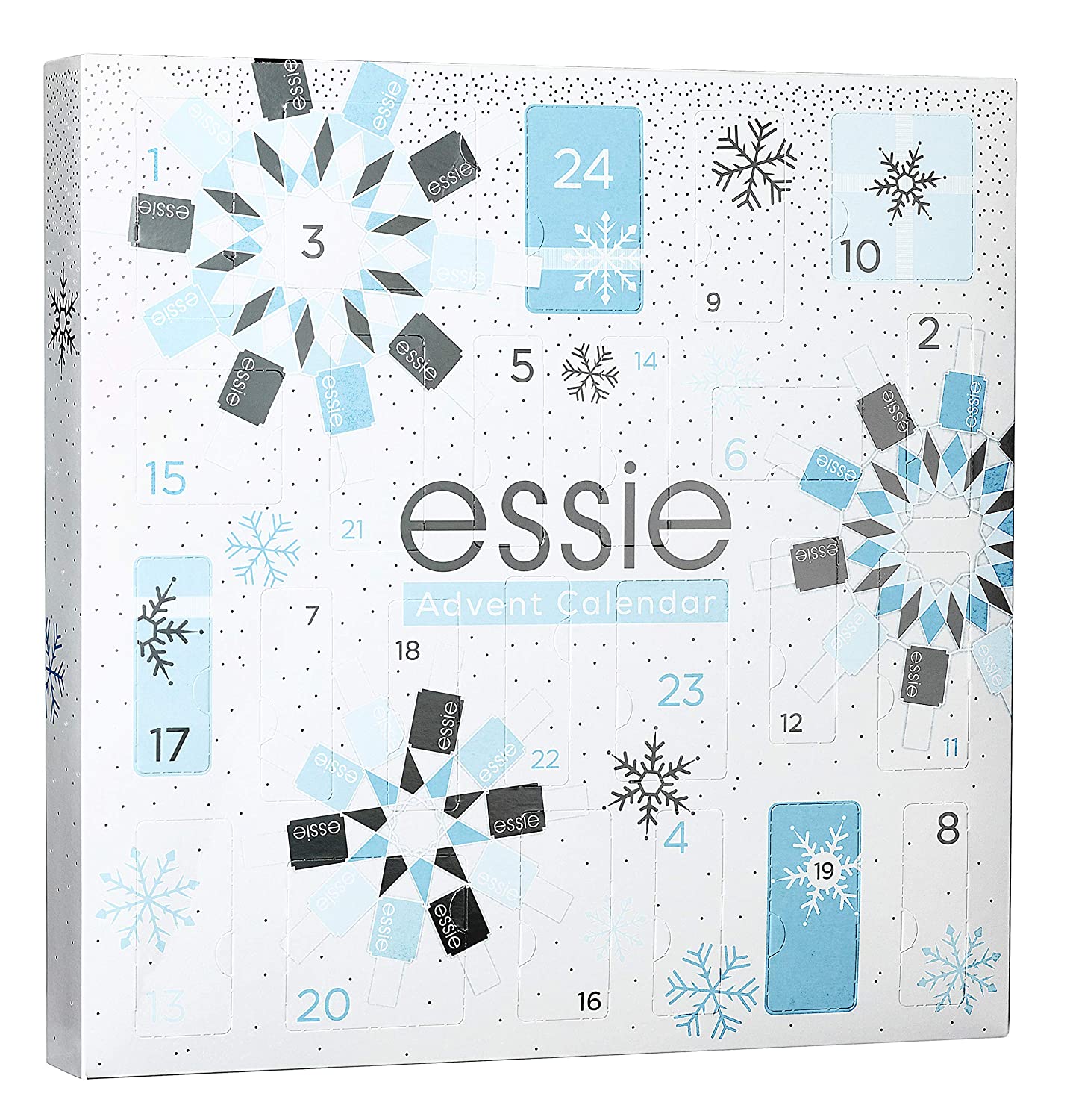 essie Women’s Nail Polish Advent Calendar - 24 High-Quality Surprises - Modern Nail Polish Colours, Care and Accessories, ‎gemischt