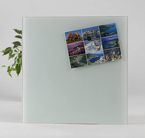 Iberia Magnettafeln Glass Magnetic Board in 3 Colours, 35 x 35 cm