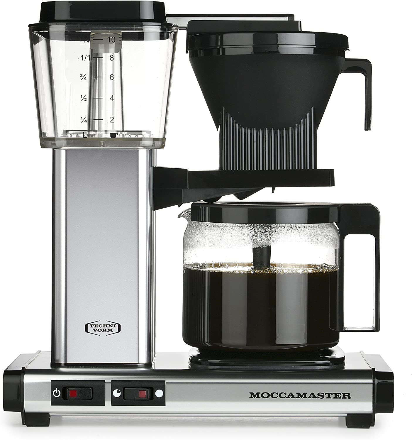 Technivorm-Moccamaster Kbg 741 10-Cup Coffee Brewer With Glass Carafe, Pink
