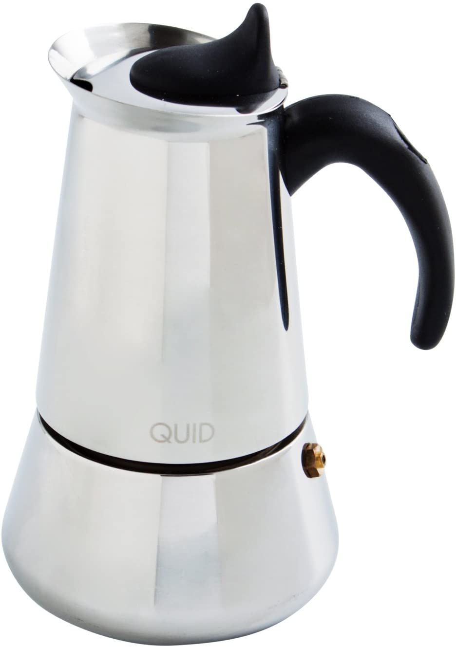 Quid Genova Suitable for Induction Hobs – Espresso Maker 4 Cup