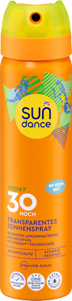 SUNDANCE Transparent sunscreen spray, SPF 30, travel size, 75 ml