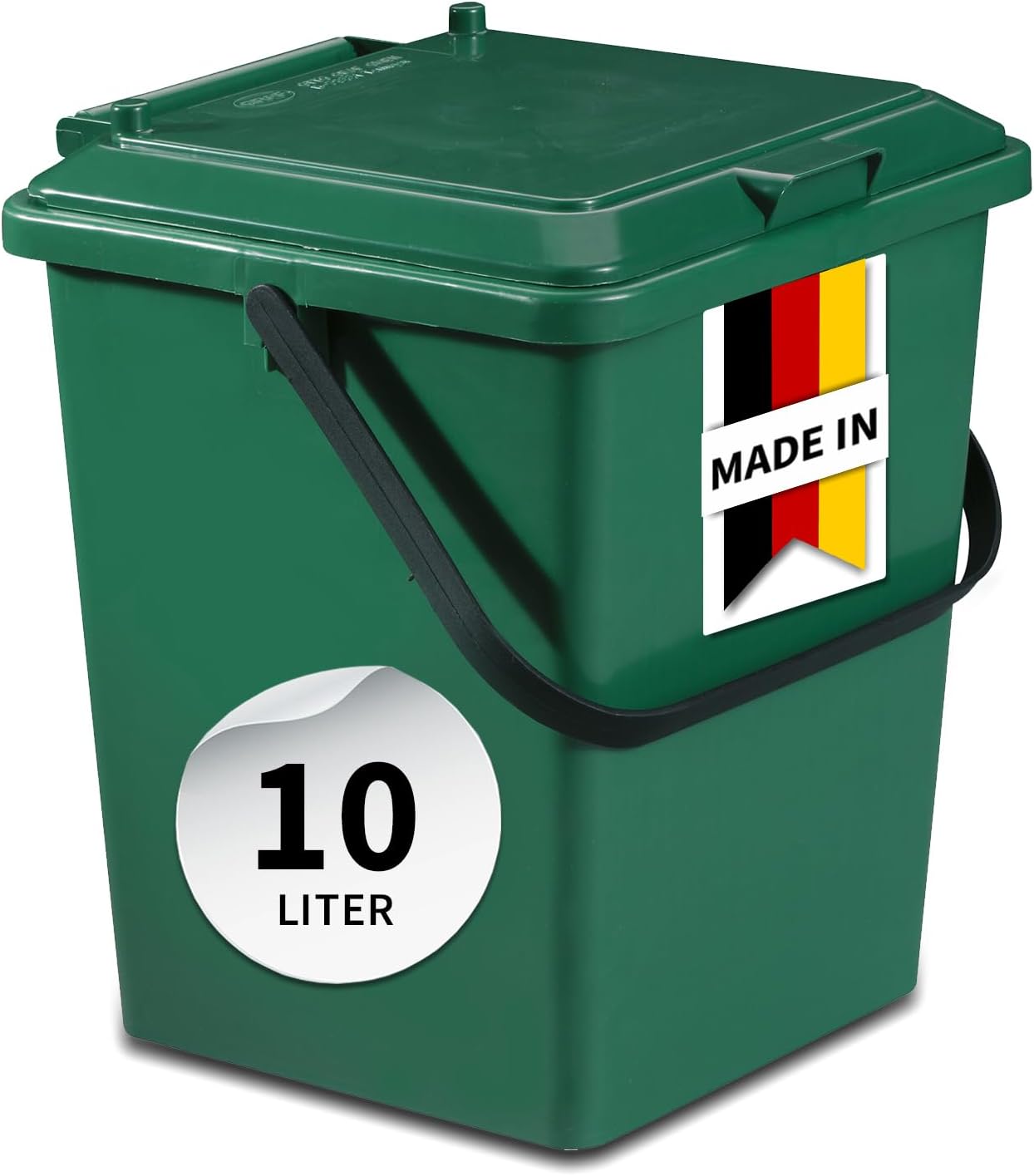 Garantia Store :Garantia, BIO 10ltr Waste Bucket - Green