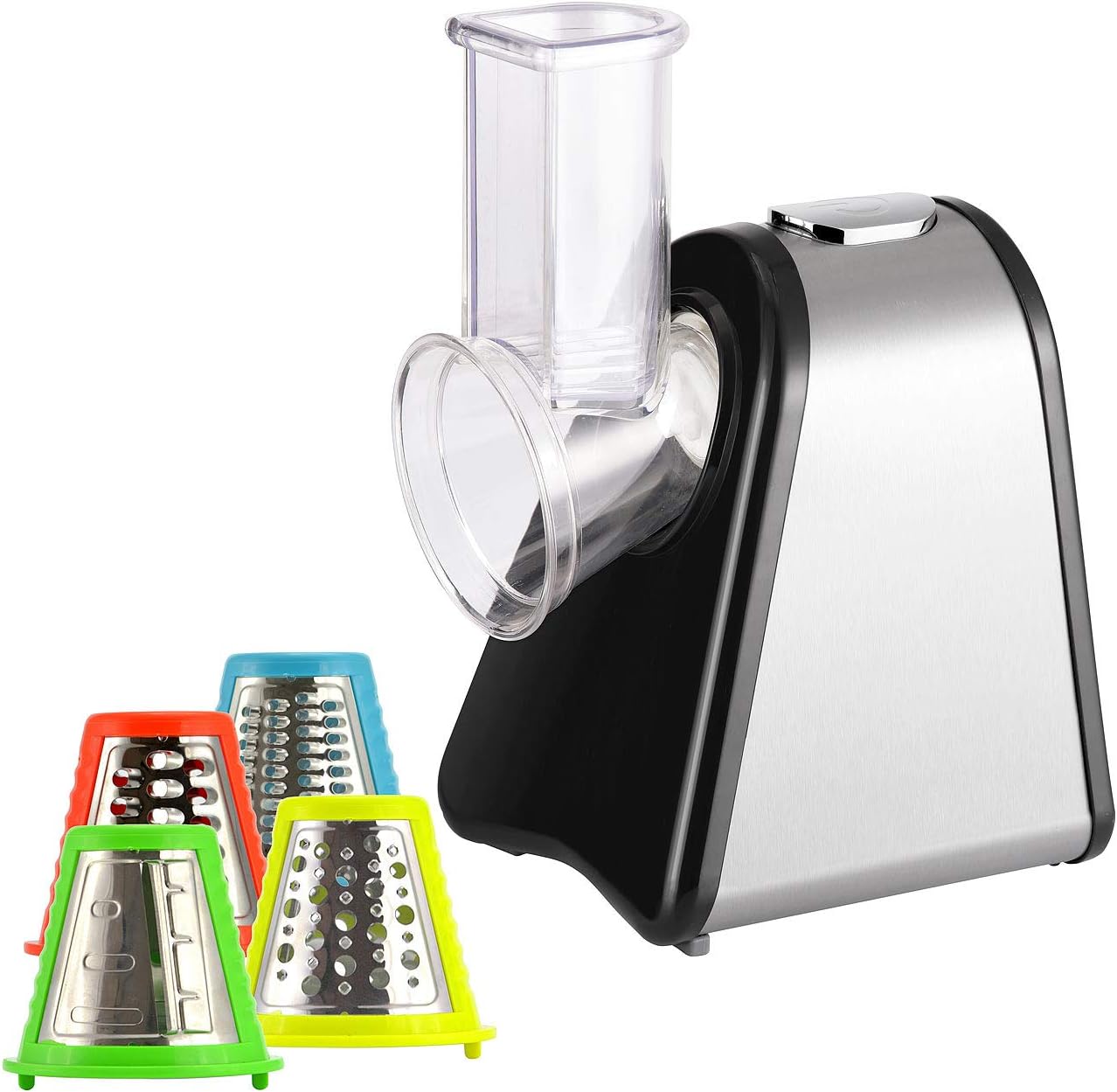 Rosenstein & Söhne Store Rosenstein & Söhne Electronic Grater: Electric Grater for Vegetables, Cheese and Much More (Electric Grater for Chocolate, Electric Grater, Electric)