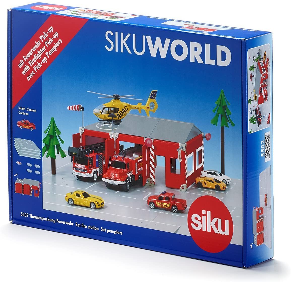 Siku World Feuerwehr Themenpackung