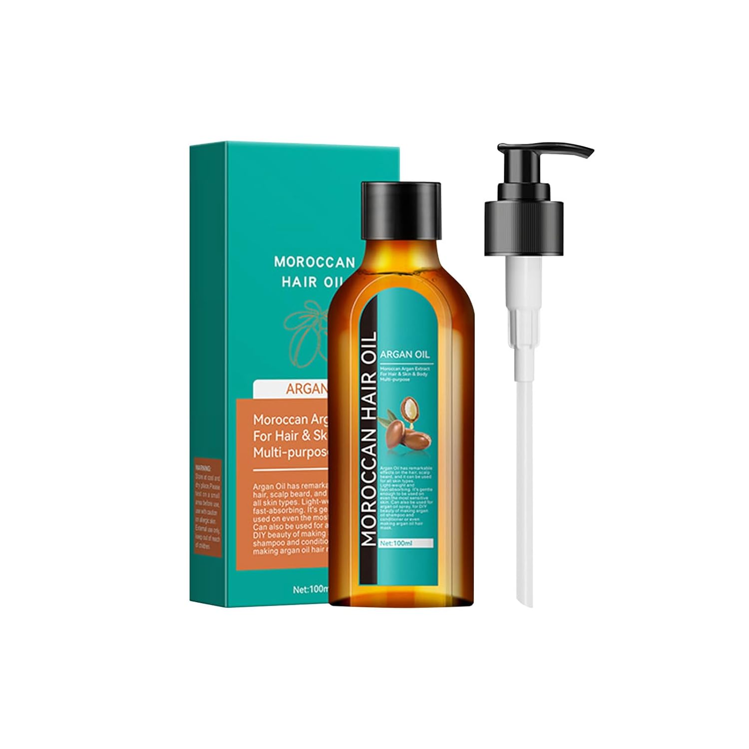 Generic Moroccan Hair Oil for Damaged Hair, Care Oil for Dry Hair, Shine & Repair Light Hair Oil for Men & Women (3 Pieces)