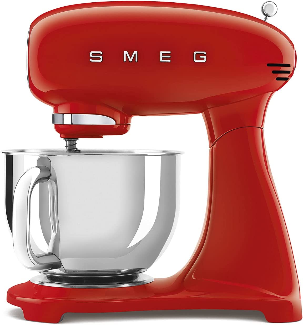 Smeg SMF03RDEU, Stainless Steel, Aluminium, Red