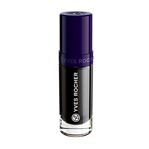 Yves Rocher COULEURS NATURE Nail Polish COULEUR VÉGÉTALE 82 Noir Ebène Long Lasting & Nourishing 1 x Bottle 5 ml, ‎noir