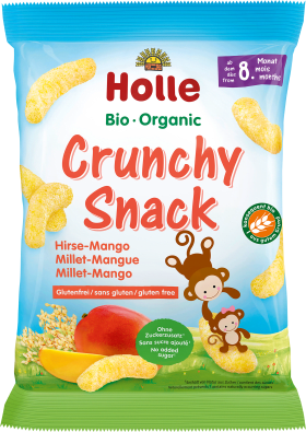 Holle baby food Snack crunchy millet mango from the 8th month, 25 g