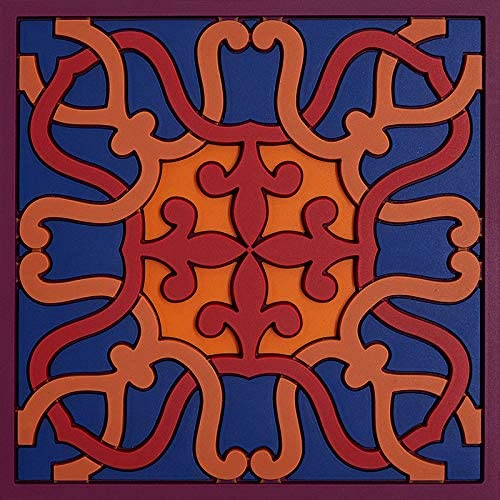 Images D Orient Images d ́ Orient Glass Coaster Square Vagabonde Tulle Velours, Images d\'Orient:Vagabonde Tulle Velours