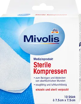Mivolis Sterile compresses, 10 pcs
