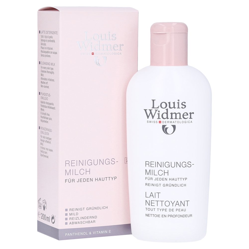 Louis Widmer Widmer Cleansing Milk Unperfumed, 200 ml
