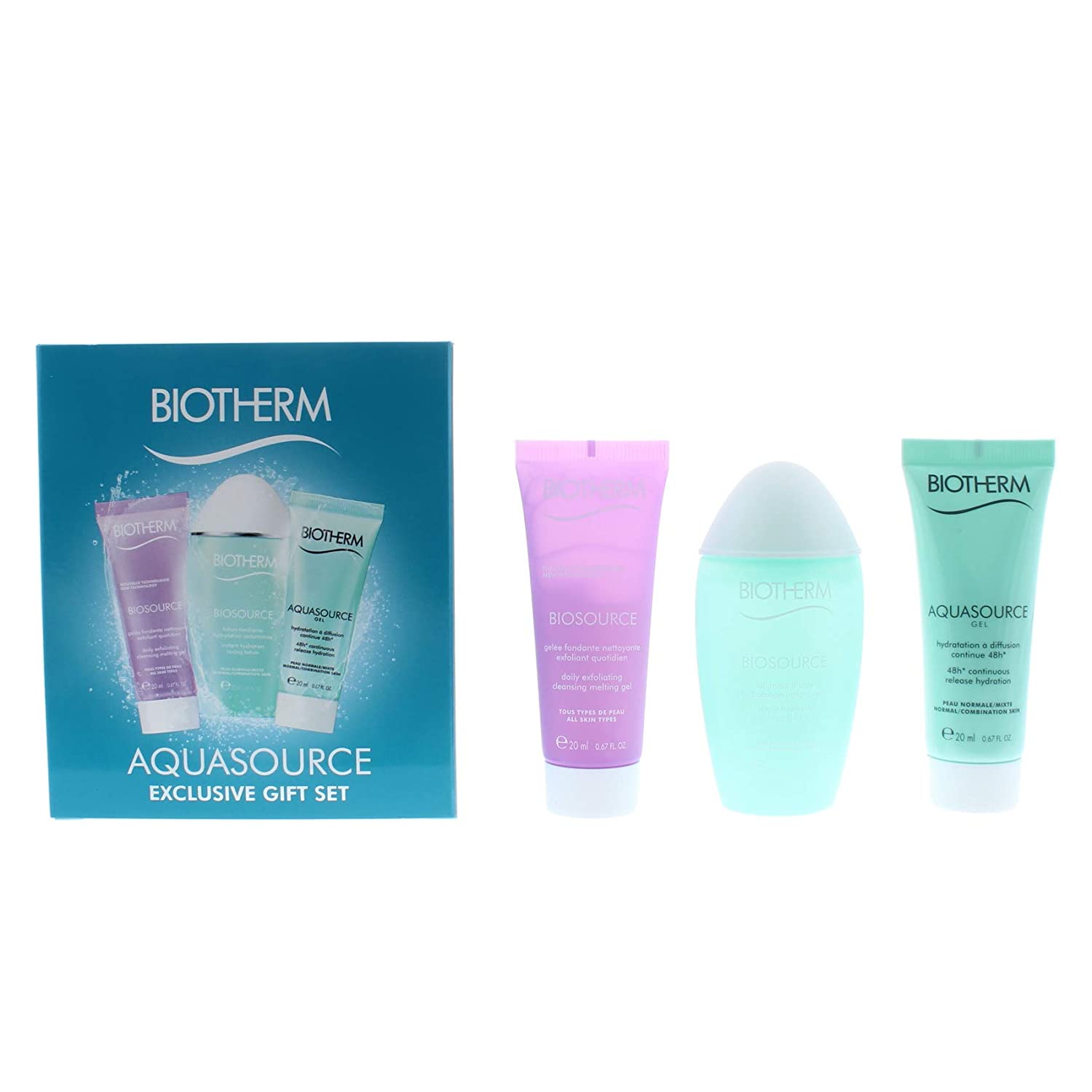 BIOTHERM Aquasource Dasy Tripper Facial Care Kit 3-Piece Set