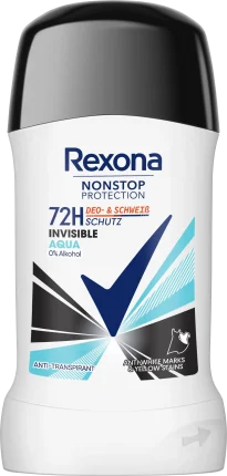 Rexona Antipanspirant deostick Nonstop Protection Invisible Aqua, 50 ml