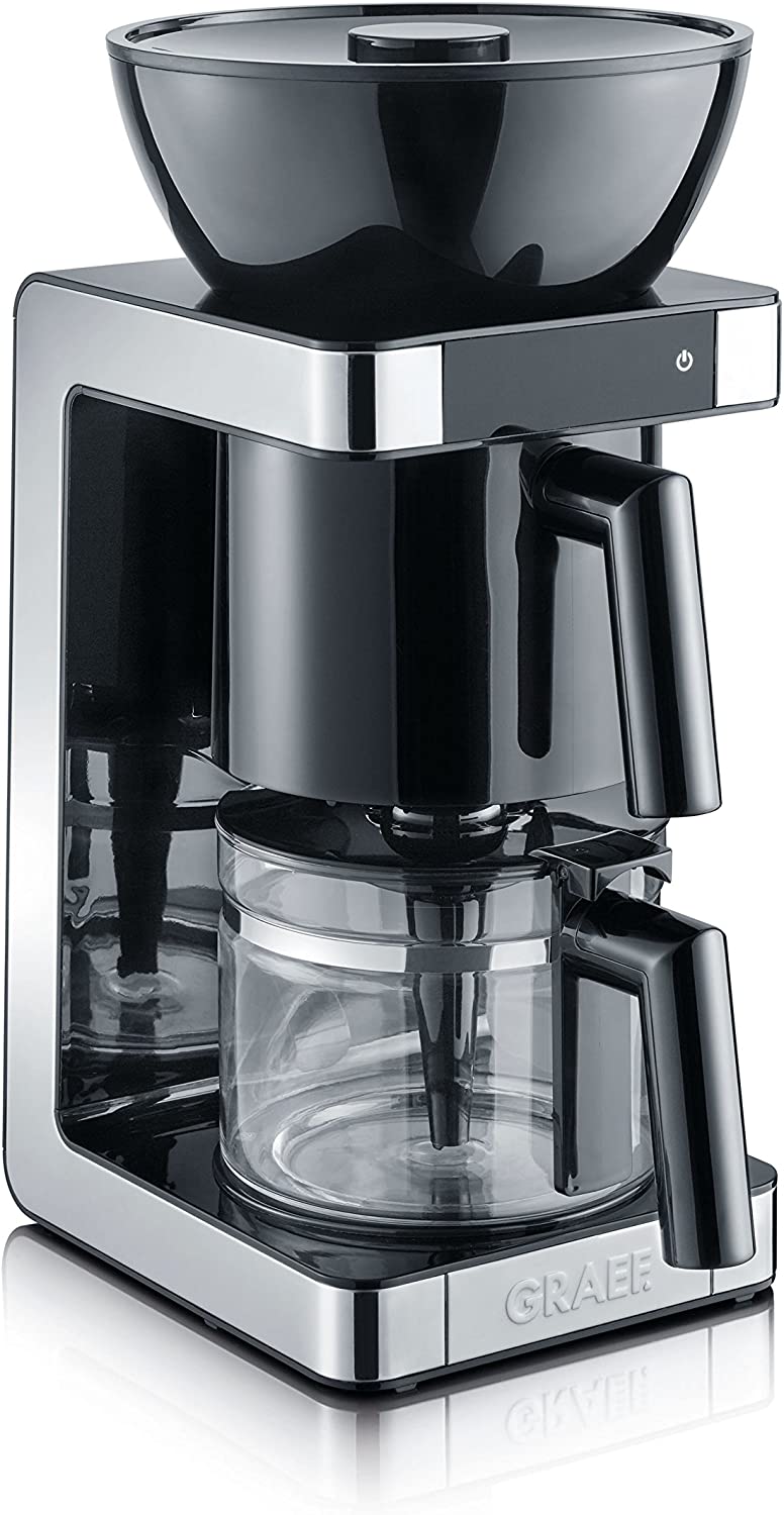 Graef FK702EU Filter Coffee Maker, 1200 Watt, Black