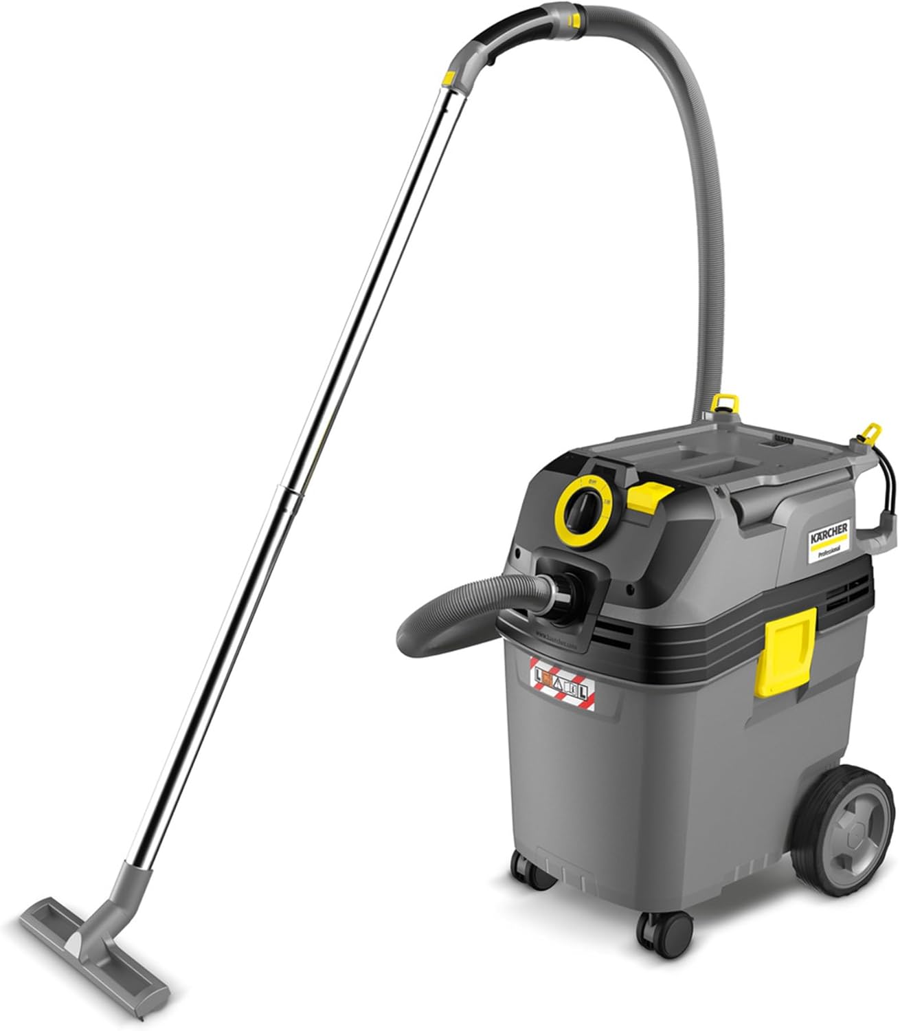Kärcher Wet/dry vacuum cleaner NT 40/1 Ap L, power: 1380 W, semi-automatic filter cleaning, plastic container: 40 L, suction hose: 2.5 m, wet/dry floor nozzle standard (300 mm), paper filter