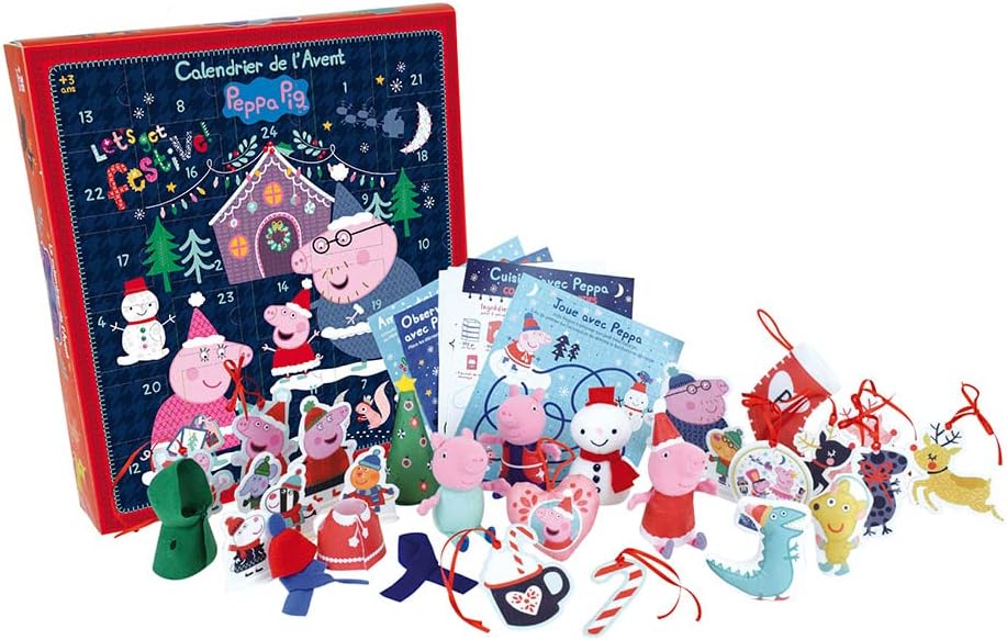 Jemini Peppa Joke Advent Calendar, 35 pack, 36 x 39.5 cm