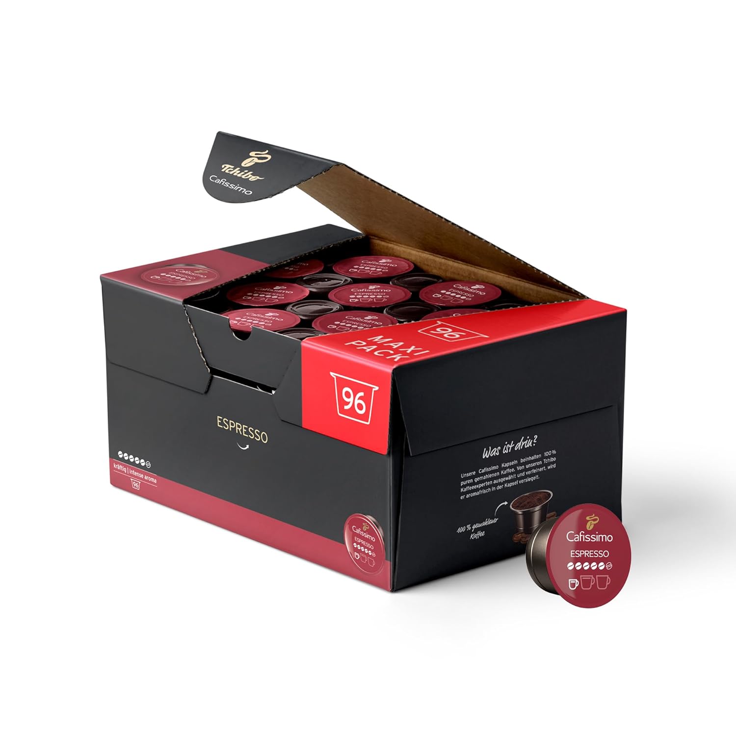 Tchibo Cafissimo Espresso powerful capsules.