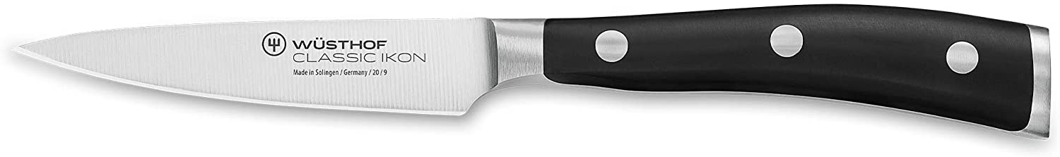 Wusthof Wüsthof Vegetable Knife, Classic Ikon Blade Length, Forged, Stainless Steel, Extremely Sharp Kitchen Knife Solingen