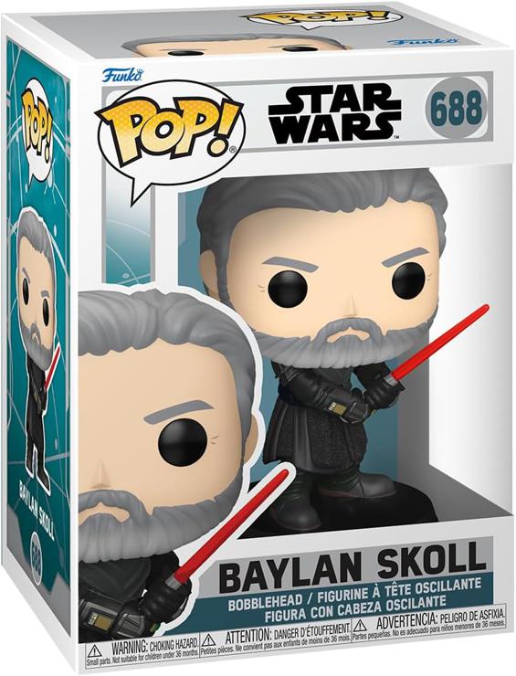 Funko Pop! Vinyl: Star Wars Ahsoka - Vinyl Collectible Figure - Gift Idea - Official Merchandise - Toys For Children and Adults - TV Fans - Model Figure For Collectors and Display