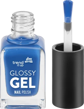 trend !t up Nail polish Glossy Gel 180 Denim Blue, 11 ml