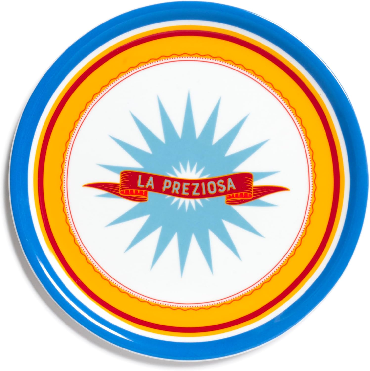 Bitossi Home La Preziosa Bel Land Collection Pizza Plate Porcelain Diameter 32 cm
