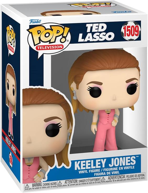 Funko Pop! TV: Ted Lasso - Keeley - (Pink) - Figure En Vinyle à Collectionner - - Toys for children and adults - Fans of Télévision - Figure Modèle Pour Les CollectionNeurs et Affichage