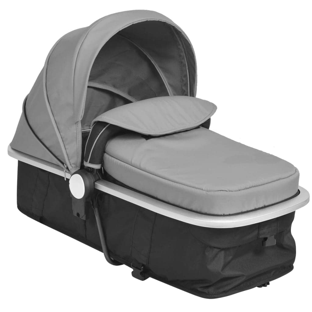 vidaXL Pushchair 2-in-1 Aluminium Buggy Baby Pram Baby Jogger Sports Pushchair