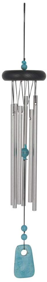 Woodstock Chimes Woodstock Chakra Collection Windchime - Turquoise