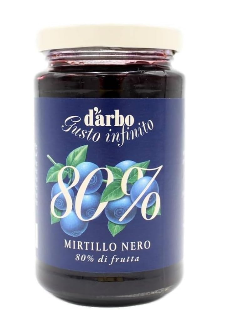 D\'Arbo Sugar Reduced Blueberry Jam, 250 g