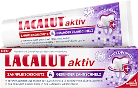 Lacalut Toothpaste active gum protection & healthy tooth enamel, 75 ml