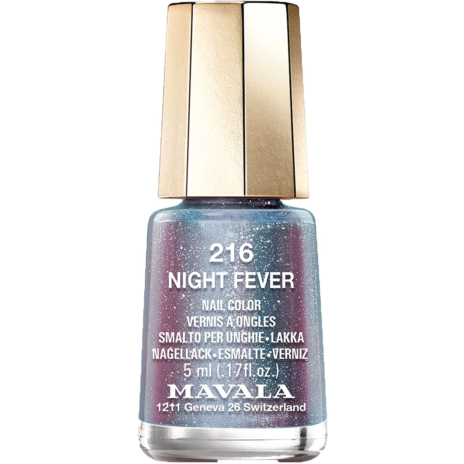 Mavala Mini Color Nail Polish 5ml, night ‎216: fever