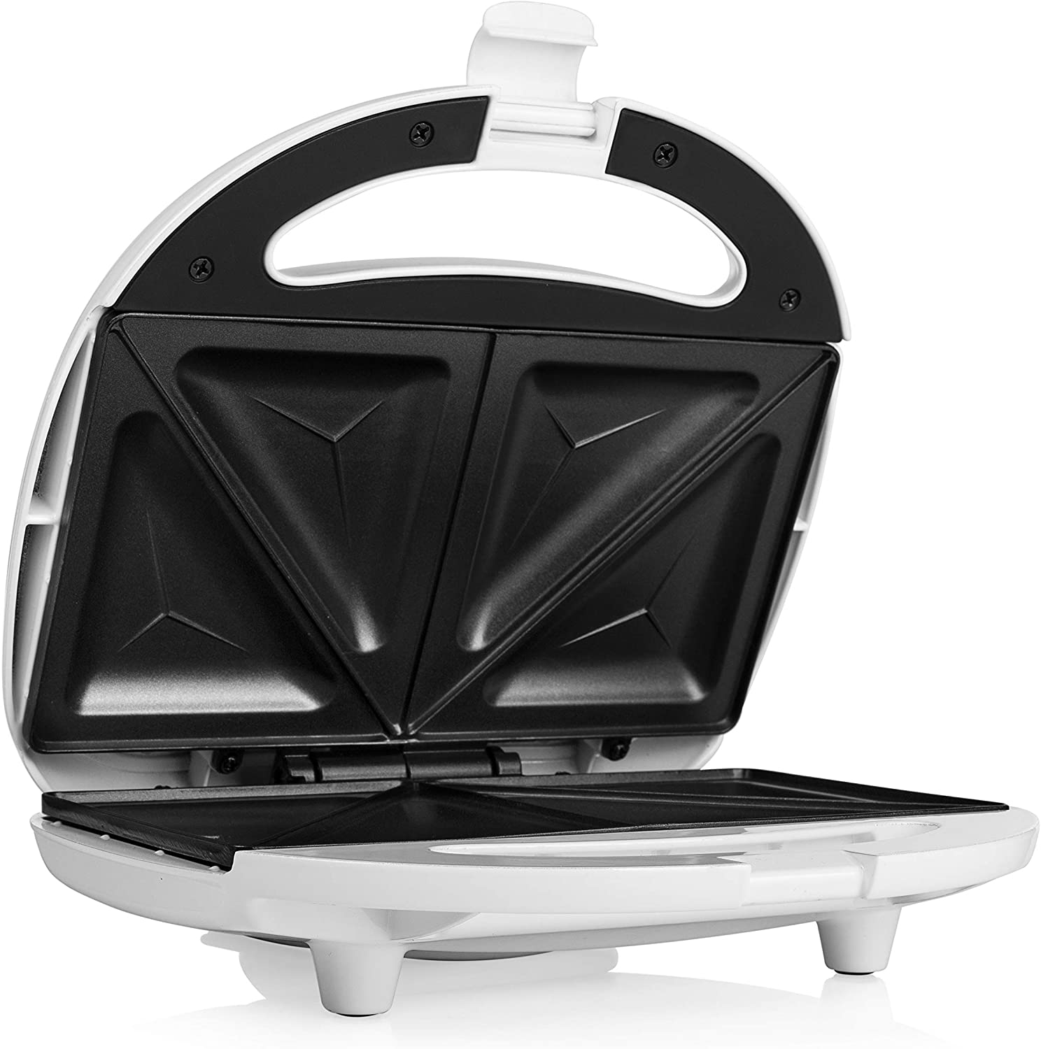 Tristar SA-3052 Non-Stick Sandwich Maker 750 Watt for 2 Sandwich Toasts Per Process White