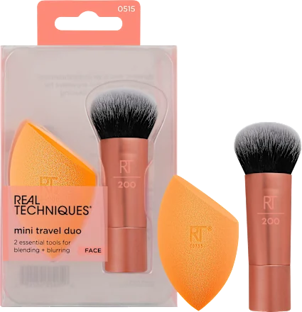 Real Techniques Brush set Mini Travel Duo, 1 pc