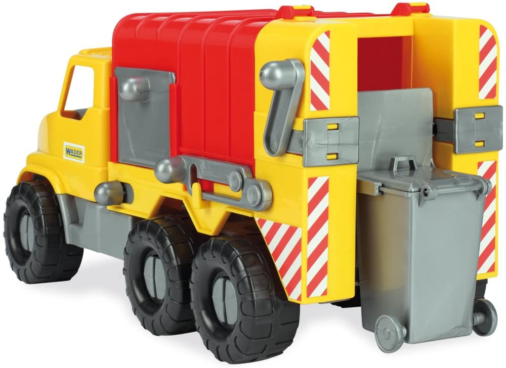Wader Garbage Truck With Removable Tonne / Weatherproof And Stable - Made I