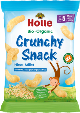 Holle baby food Babysnack crunchy snack millet from the 8th month, 25 g