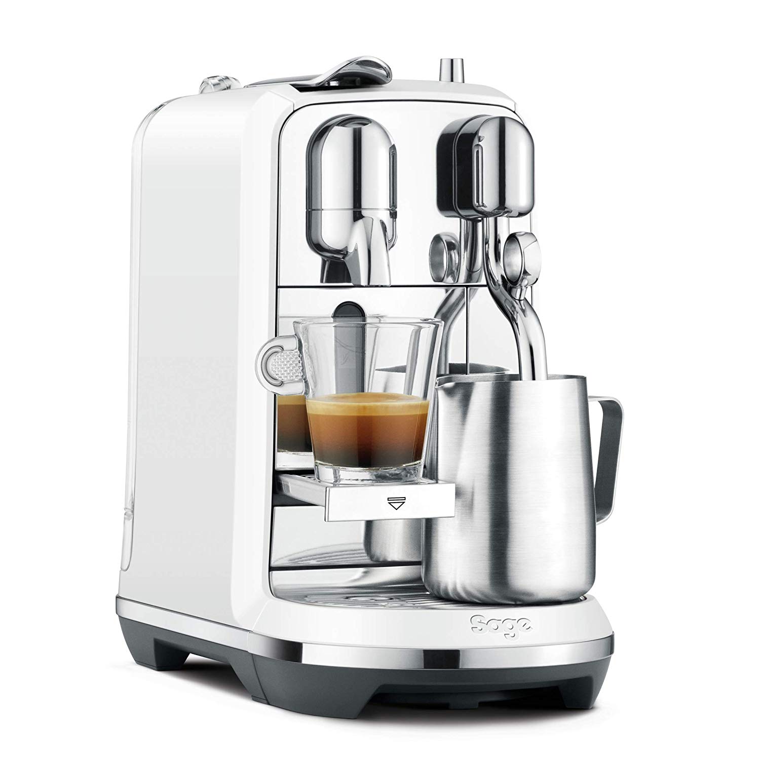 Sage Appliances Sne800Bss4Ege1 The Creatista Plus Nespresso Machine