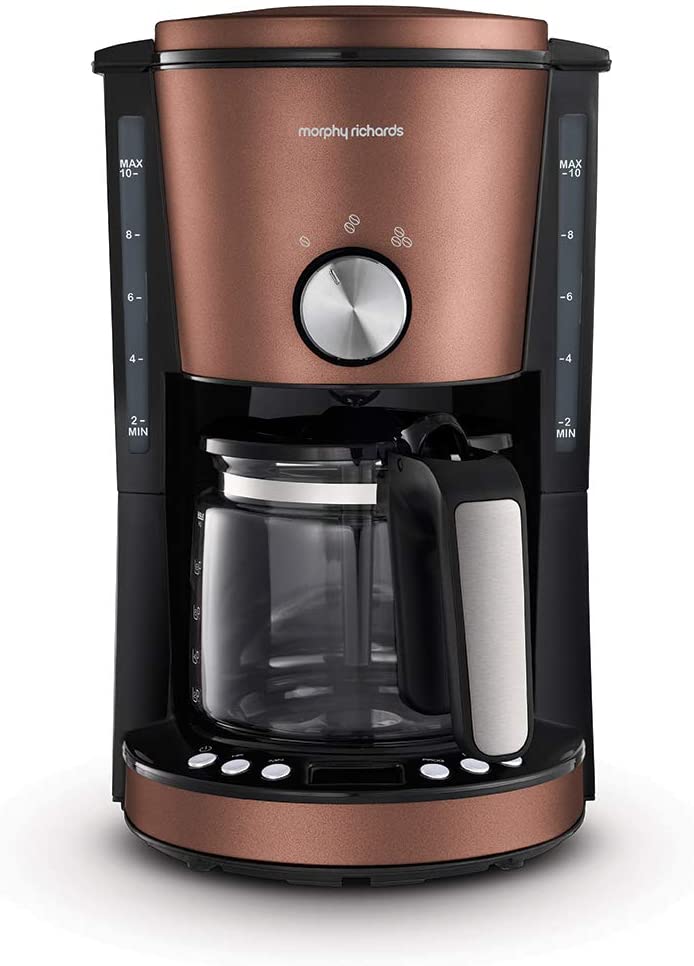 Morphy Richards Evoke Filter Coffee Maker, bronze, 10