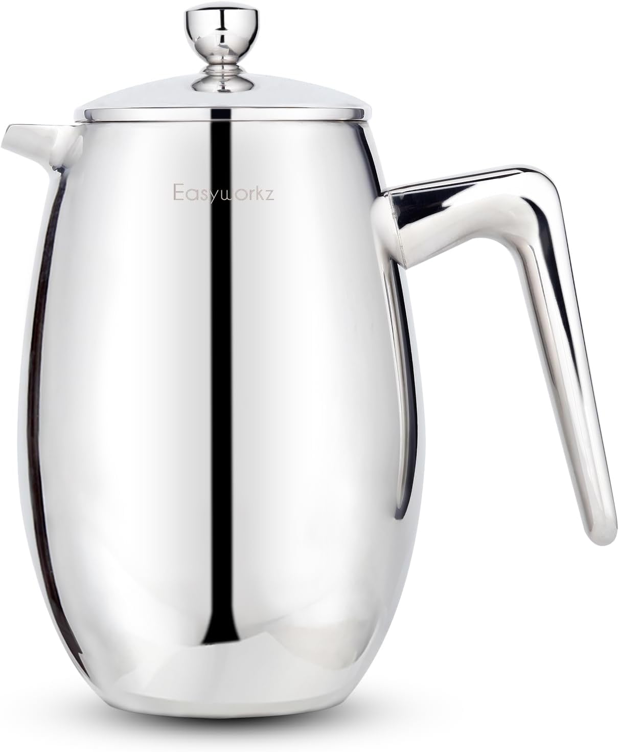 Easyworkz Nando French Press 700 ml Coffee Maker French Press, Double-Walled, Insulated, Thermal Coffee Machine, 304 Stainless Steel
