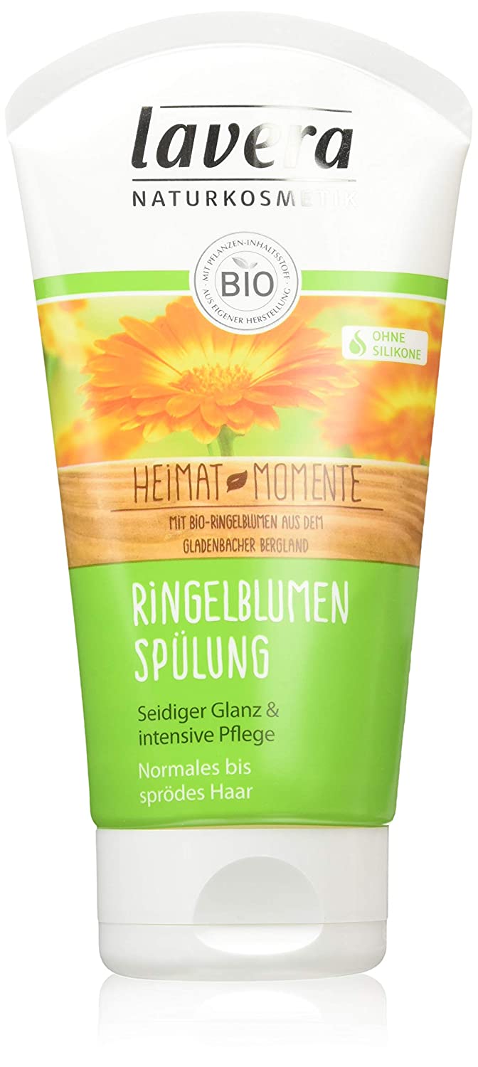 Lavera Marigold Conditioner Silky Shine ∙ ∙ Normal to Dry Hair Conditioner: ∙ Vegan Organic ✔ ✔ Natural Innovative Hair Care Natural Cosmetics ✔ Hair Care 2 Pack (2 x 150 ml
