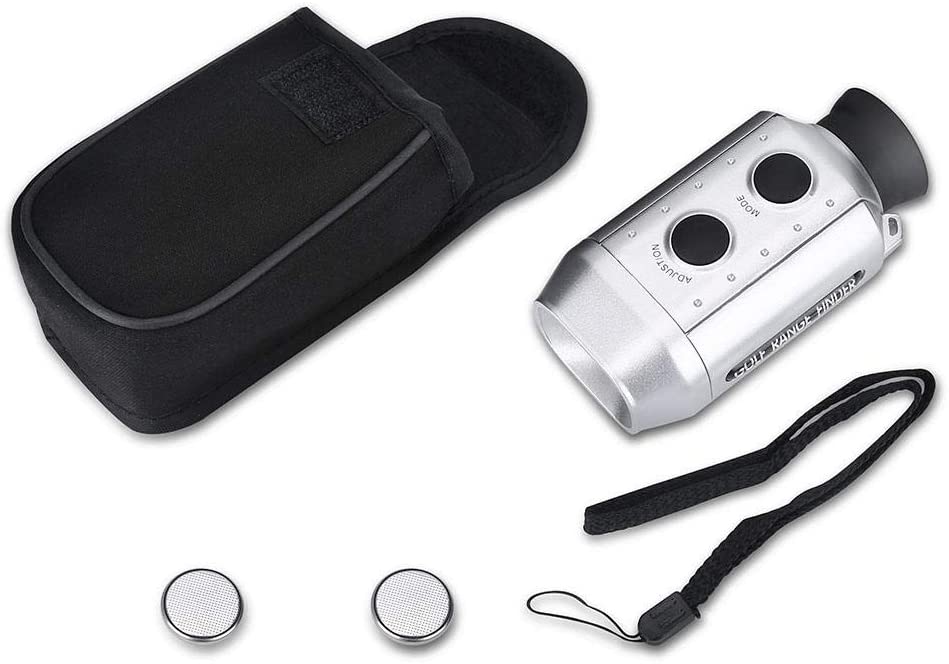 Zerone Golf Rangefinder Handheld Hunting Rangefinder Telescopic Meter For G