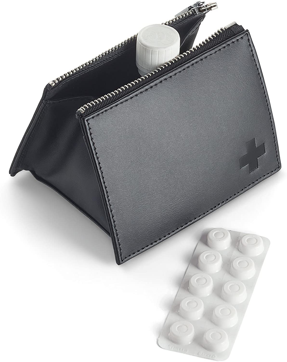 Philippi Giorgio Travel Pharmacies Holder, Black Nylon