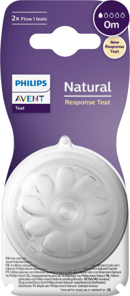 Philips Avent Trinkensauger Natural Response Silikon, Gr. 1, from birth, 1 hour