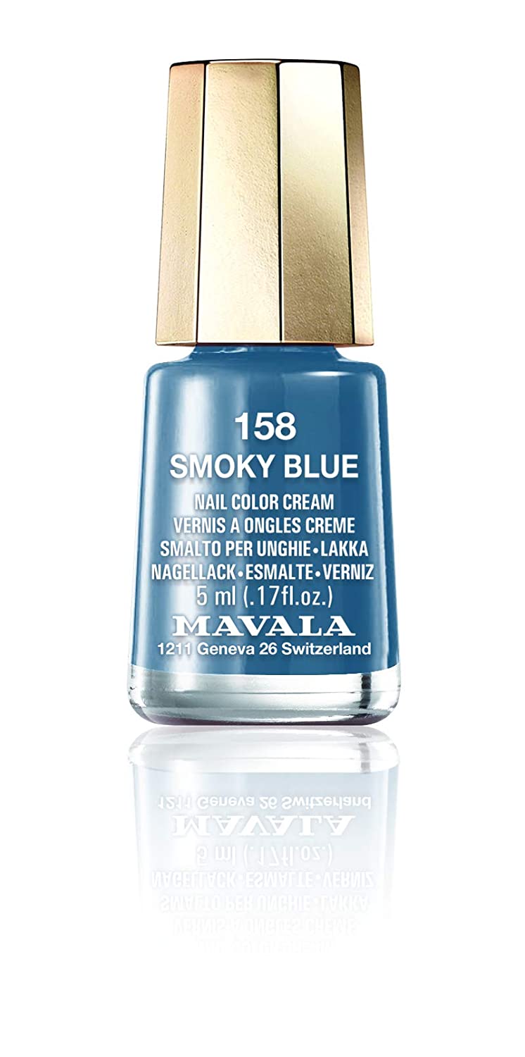 MAVALA 36886 – Nail Polish Clay 158 Smoky Blue, ‎blue