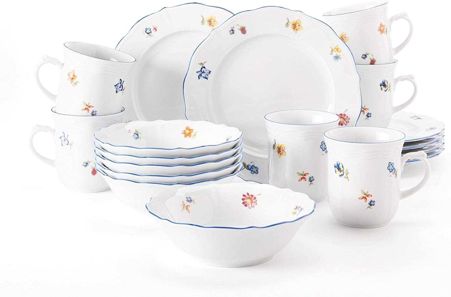 Seltmann Weiden 001.727286 Sonate Breakfast Set 18 Pieces