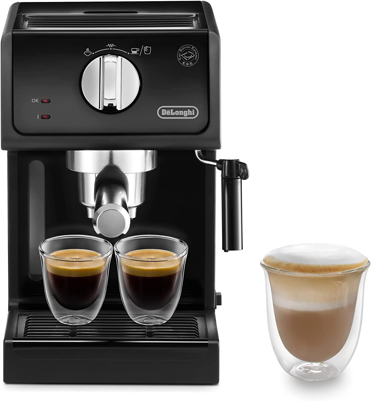 DeLonghi ECP31.21 Italian Traditional Espresso Coffee Maker, Black