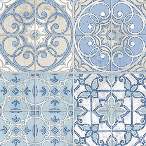 galerie-24 Kitchen Wallpaper Country House Tiles Ornaments Mandala
